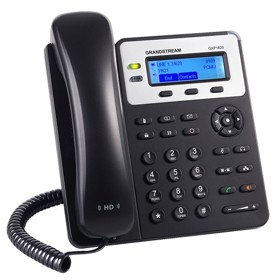 სტაციონარული ტელეფონი Grandstream GXP1620, IP Phone, 2 SIP, 2 lines, Black