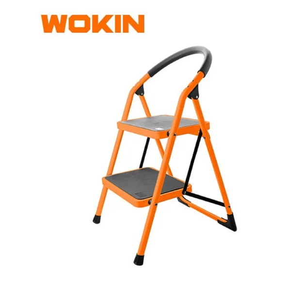 კიბე Wokin 682002, 150Kg, Steel Ladder, Orange