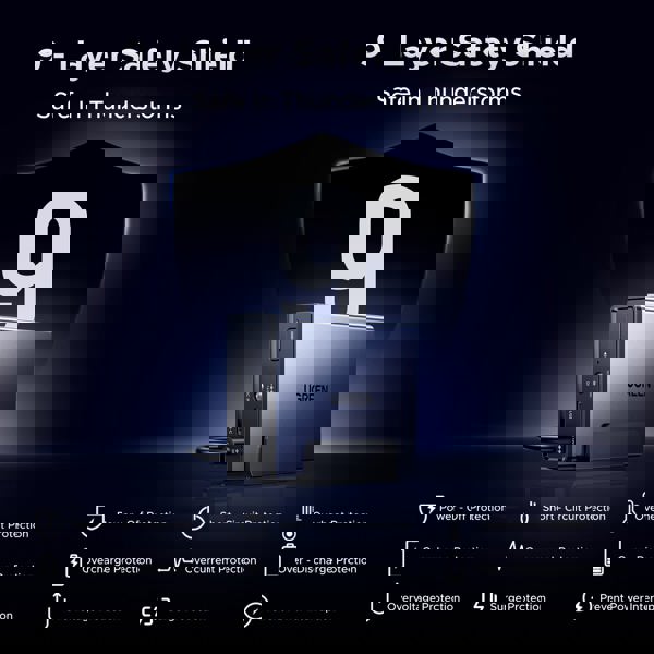DC Uninterruptible Power Supply UGREEN NAS US3000 (45615), 120W, UPS FOR UGREEN NAS, Grey