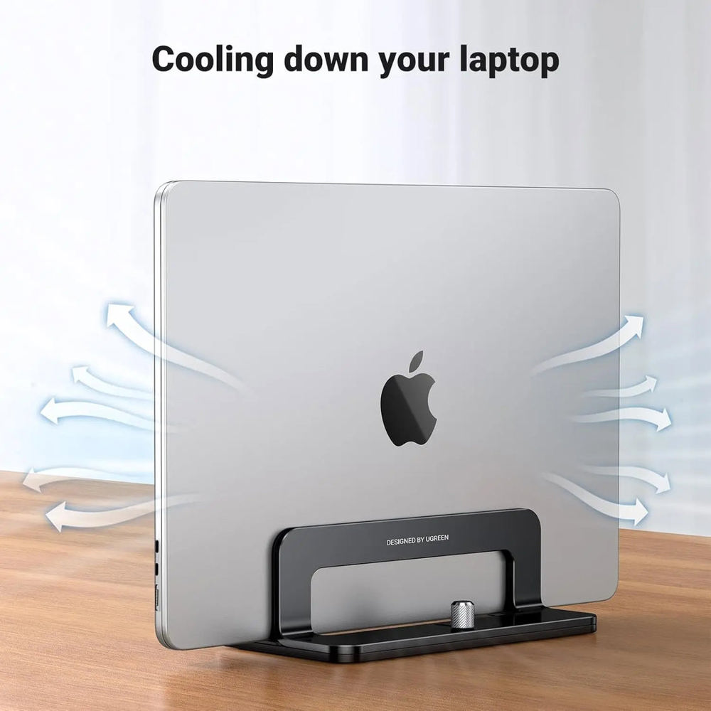 ნოუთბუქის სადგამი UGREEN LP258 (25706), Vertical Laptop Stand, Space Saver