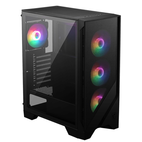 ქეისი MSI 306-7G23A41-HH9 MAG FORGE 120A AIRFLOW, Computer Case, MidT, Micro-ATX, Mini-ITX, 2XUSB 3.0, 3.5mm, Black