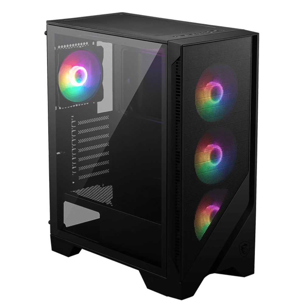 ქეისი MSI 306-7G23A41-HH9 MAG FORGE 120A AIRFLOW, Computer Case, MidT, Micro-ATX, Mini-ITX, 2XUSB 3.0, 3.5mm, Black