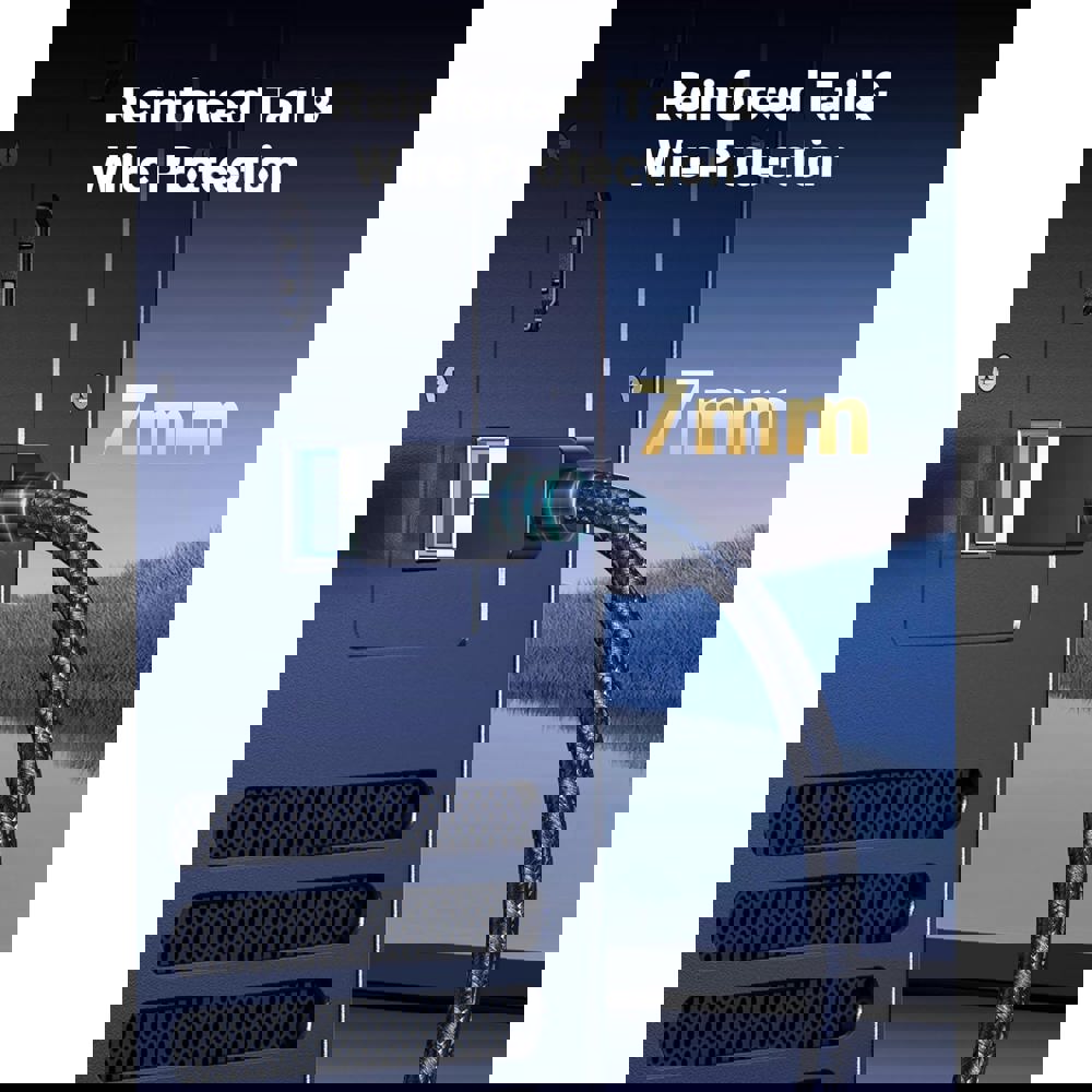 CAT8 Patch Cord LAN Cable UGREEN NW153 (30799), 15m, Black