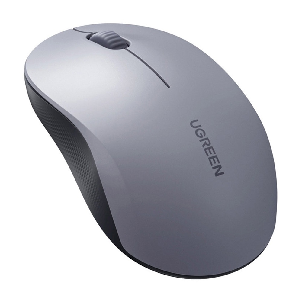 მაუსი UGREEN M331 (65892) Multi-mode, Wireless, Bluetooth, USB, Mouse, Grey
