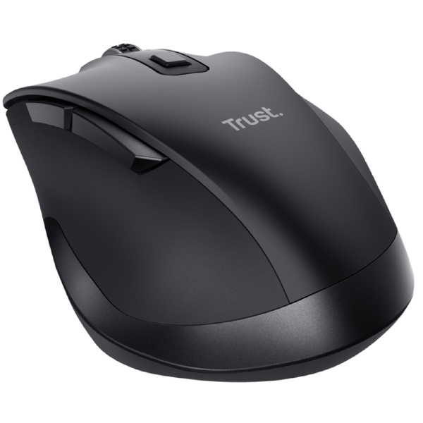 მაუსი Trust 24727 Fyda, Wireless, USB, Gaming Mouse, Black