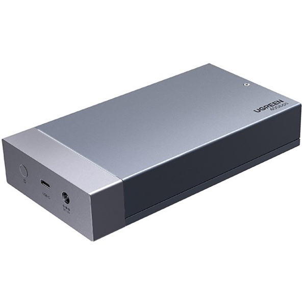 გარე მყარი დისკის ქეისი UGREEN CM847 (65733EU), M.2 NVMe USB4 SSD Enclosure, Grey