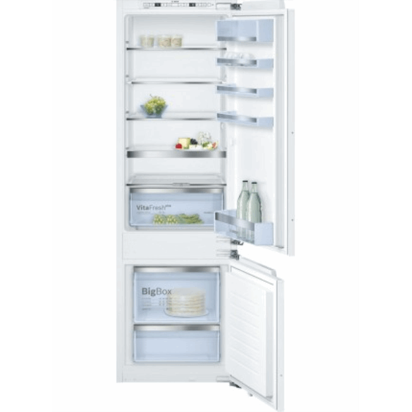 Bosch ჩასაშენებელი მაცივარი-საყინულე KIS87AFE0N - ენერგოეფექტური