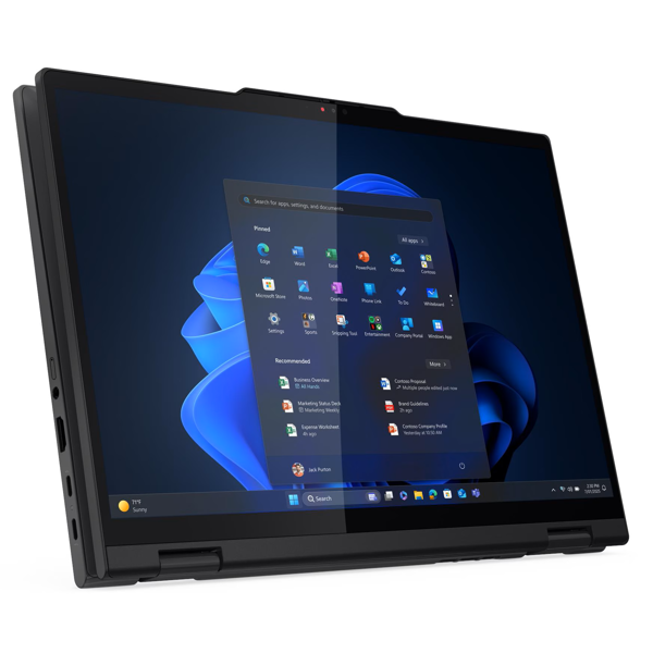 ნოუთბუქი Lenovo 21R3005WGX ThinkPad T14s 2-in-1 G1, 14", Ultra 7-255U, 32GB, 1TB SSD, Integrated, W11P, Black
