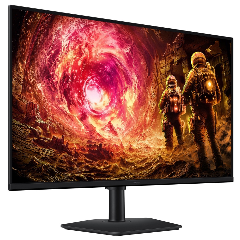 მონიტორი Samsung LS27FG502EIXCI ODYSSEY G5, 27", Monitor, QHD, IPS, HDMI, DP, 3.5mm, Black