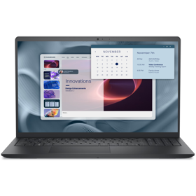 ნოუთბუქი Dell Pro 15 Essential PV15250, 15.6", Core 3-100U, 8GB, 512GB SSD, Integrated, Carbon Black
