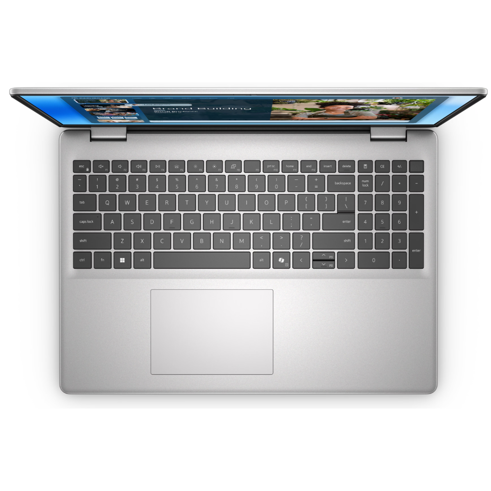 ნოუთბუქი Dell 16 DC16251, 16", Core 7-150U, 16GB, 512GB SSD, Integrated, Silver