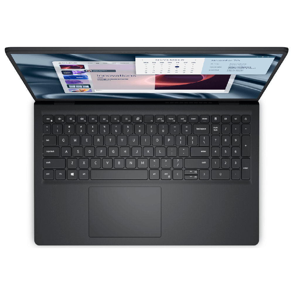 ნოუთბუქი Dell Pro 15 Essential PV15255, 15.6", Ryzen 5-7520U, 16GB, 512GB SSD, Integrated, Carbon Black