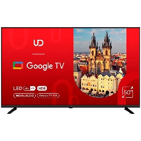 ტელევიზორი UDTV 50GUC5210, 50", 4K UHD, HDMI, USB, LAN, WIFI, Bluetooth, Black