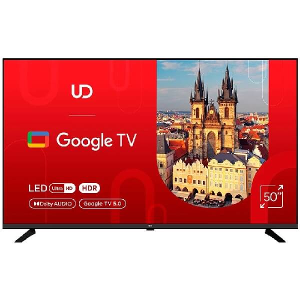 ტელევიზორი UDTV 50GUC5210, 50", 4K UHD, HDMI, USB, LAN, WIFI, Bluetooth, Black