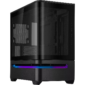 ქეისი Asus 90DC00P0-B19000 Prime AP202, Computer Case, Micro-ATX, Mini-ITX, 2×USB‑A, Type-c, 3.5mm, Black