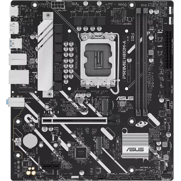 დედა დაფა Asus 90MB1KK0-M0EAYC PRIME H810M-A-CSM, LGA 1851, DDR5, DIMM, 128GB