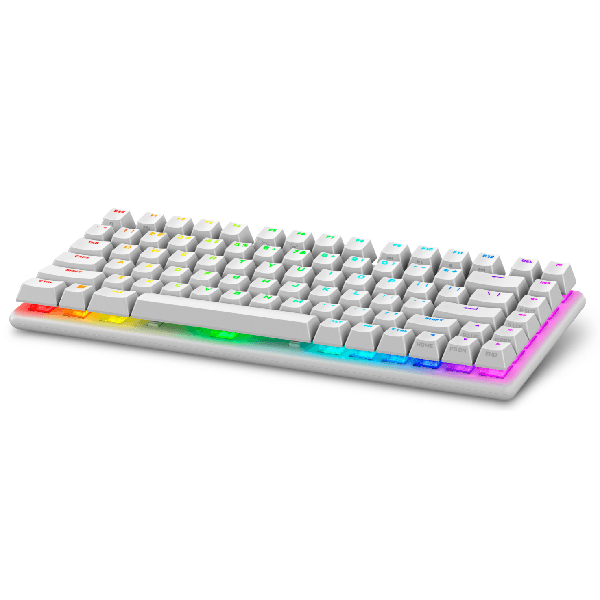 კლავიატურა Dell 545-BBFR Alienware Pro, Wireless, Bluetooth, USB, Gaming Mechanical Keyboard, Lunar Light