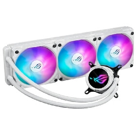 თხევადი გაგრილება Asus 90RC00T2-M0UAY0 ROG STRIX, 120mm, 2200RPM, Liquid Cooling, White