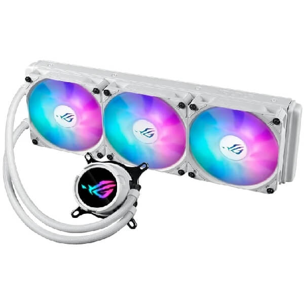 თხევადი გაგრილება Asus 90RC00T2-M0UAY0 ROG STRIX, 120mm, 2200RPM, Liquid Cooling, White