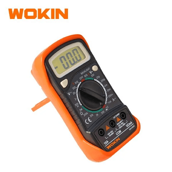 ციფრული მულტიმეტრი Wokin 551000, Digital Multimeter, Black/Orange