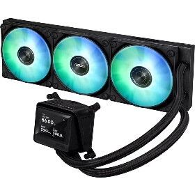 თხევადი გაგრილება Asus 90RC01G1-B0EAY0 MAX LC 360, 120mm, 2500Rpm, Liquid Cooling, Black