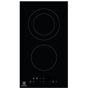 ჩასაშენებელი ელექტრო ქურის ზედაპირი Electrolux LHR3233CK, Built-in Electric Cooktop, Black