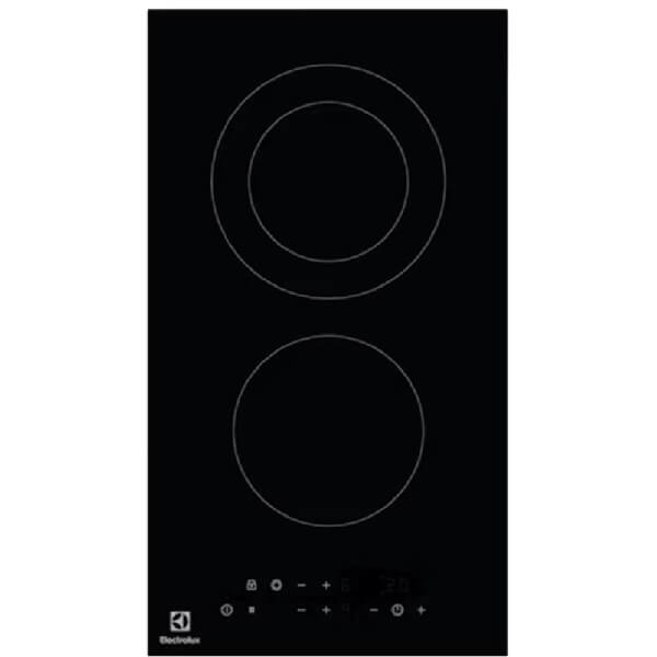 ჩასაშენებელი ელექტრო ქურის ზედაპირი Electrolux LHR3233CK, Built-in Electric Cooktop, Black