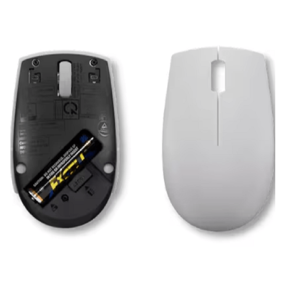 Mouse Lenovo GY51L15678 300, Wireless, USB, Arctic Gray