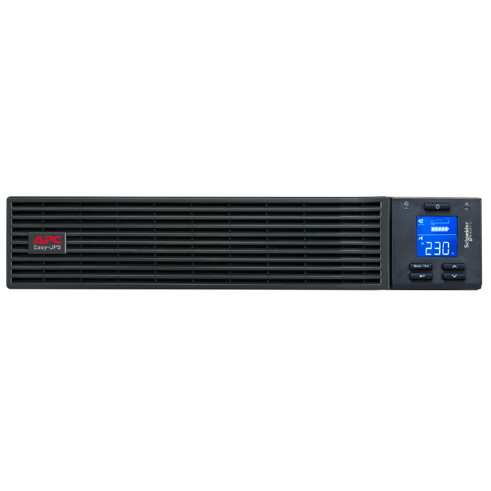 უწყვეტი კვების წყარო APC SRV3KRIRK-E On-Line, 3000VA/2700W, USB, LCD, UPS, Black