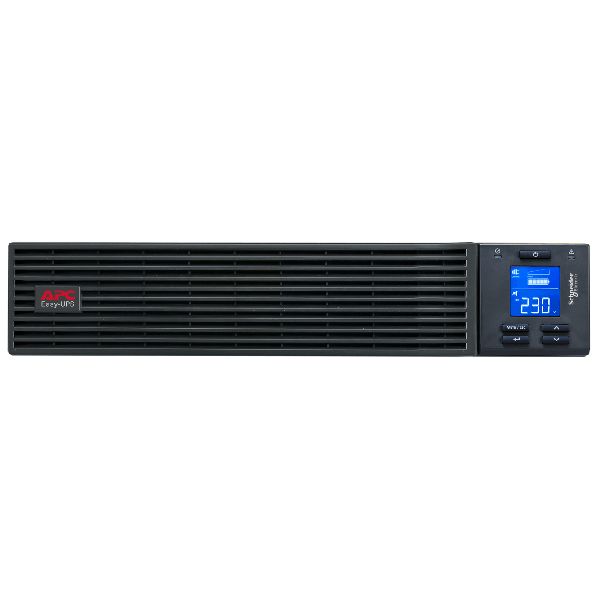 უწყვეტი კვების წყარო APC SRV2KRIRK-E, On-Line, 2000VA/1800W, USB, LCD, UPS, Black