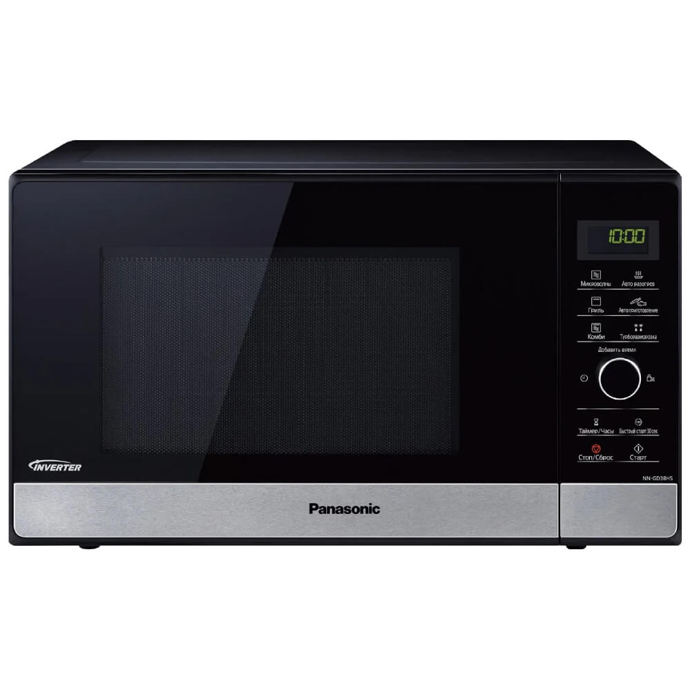 მიკროტალღური ღუმელი Panasonic GD38HSZPE, 1000W, 23L, Microwave Oven, Black