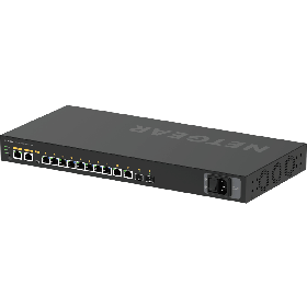 PoE + Switch Netgear GSM4212PX-100EUS M4250-10G2XF-PoE+, 10-Port, Black