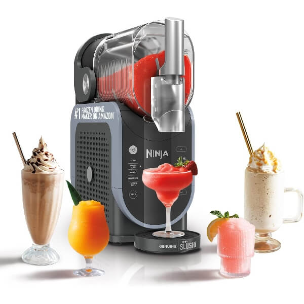 სლაშის აპარატი Ninja FS301EU SLUSHi, 200W, 1.9L, Frozen Drink Maker, Arctic Blue/Gray