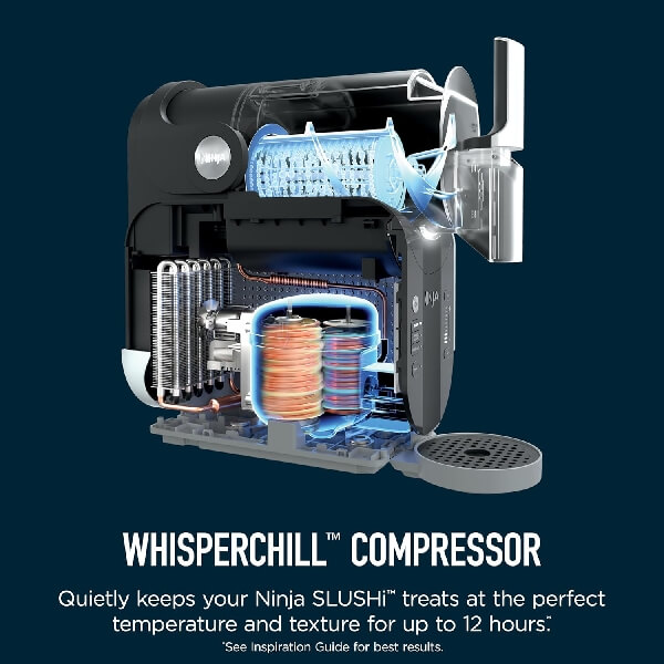 სლაშის აპარატი Ninja FS301EU SLUSHi, 200W, 1.9L, Frozen Drink Maker, Arctic Blue/Gray