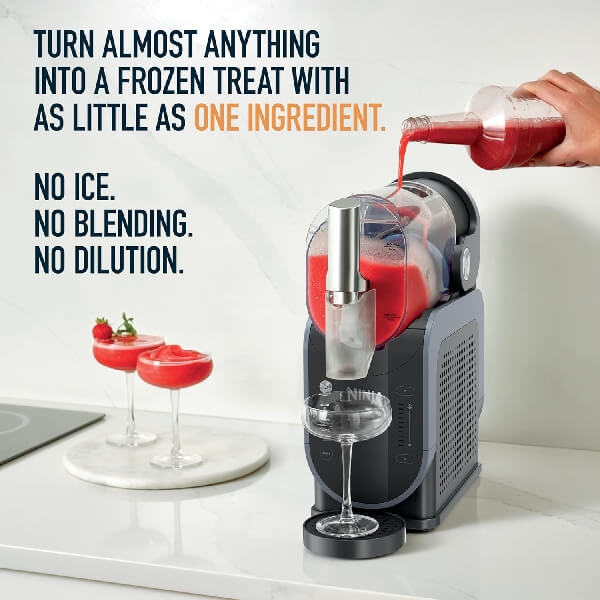 სლაშის აპარატი Ninja FS301EU SLUSHi, 200W, 1.9L, Frozen Drink Maker, Arctic Blue/Gray