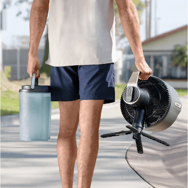 Indoor And Outdoor Fan Shark FA300EU FlexBreeze Pro Mist, 36W, Charcoal Grey