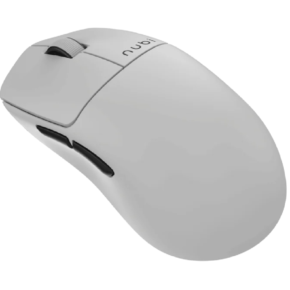 მაუსი Nubi NM1-WL-WH NM1, Wireless, USB, Type-c, Bluetooth, Gaming Mouse, White
