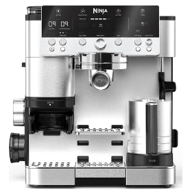 ყავის აპარატი Ninja ES601EU Luxe Café Premier, 1650W, 2L, Coffee Machine, Black/Silver