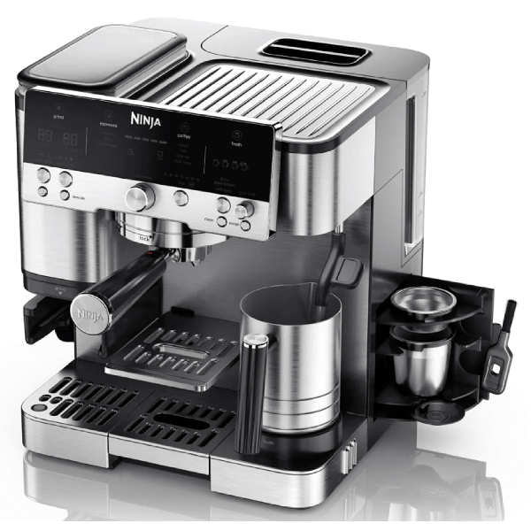 ყავის აპარატი Ninja ES601EU Luxe Café Premier, 1650W, 2L, Coffee Machine, Black/Silver