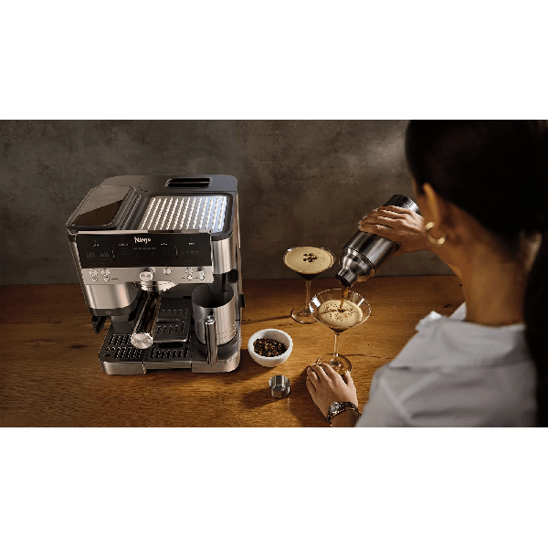 ყავის აპარატი Ninja ES601EU Luxe Café Premier, 1650W, 2L, Coffee Machine, Black/Silver