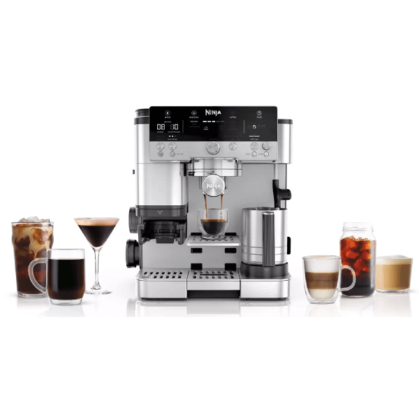 ყავის აპარატი Ninja ES601EU Luxe Café Premier, 1650W, 2L, Coffee Machine, Black/Silver