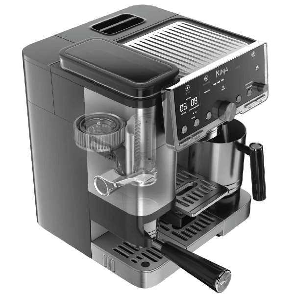 ყავის აპარატი Ninja ES701EU Luxe Café Pro Series, 1650W, 2L, Coffee Machine, Black/Stainless Steel