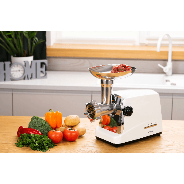 Meat Grinder Ardesto MGA-2300J, 1750W, White/Silver