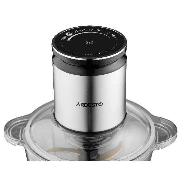 ჩოპერი Ardesto CHK-8003B, 800W, 3L, Chopper, Black/Silver