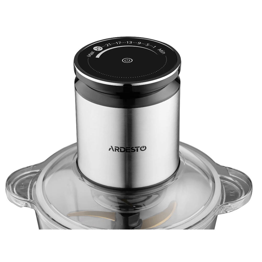 ჩოპერი Ardesto CHK-8003B, 800W, 3L, Chopper, Black/Silver