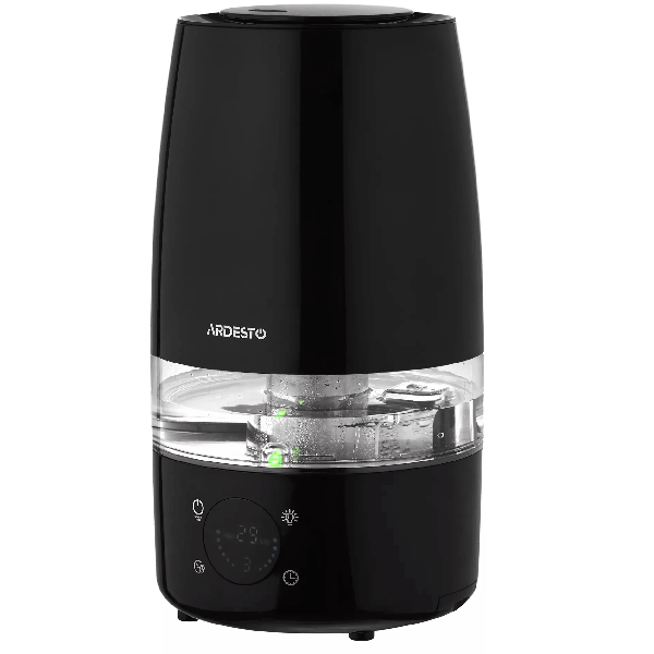 Air Humidifier Ardesto USH-H-4B Ultrasonic, 30m², Black