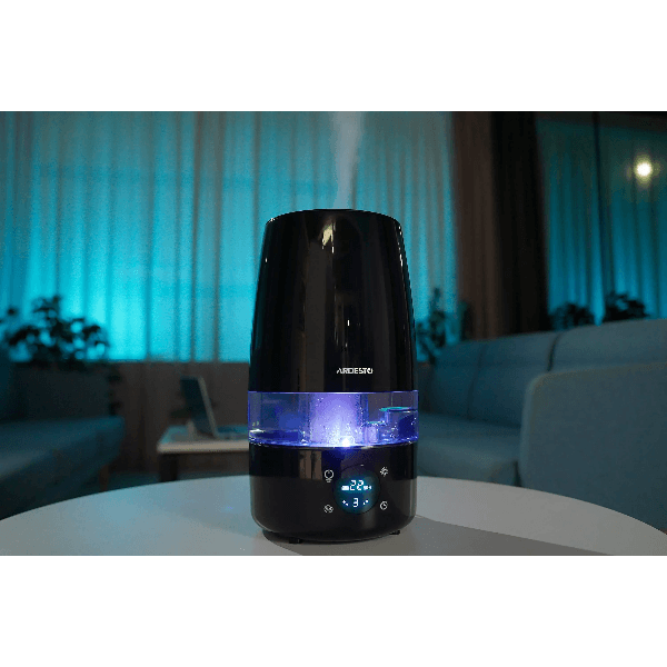 Air Humidifier Ardesto USH-H-4B Ultrasonic, 30m², Black