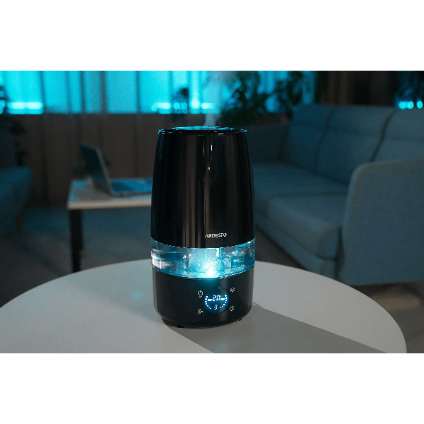 Air Humidifier Ardesto USH-H-4B Ultrasonic, 30m², Black