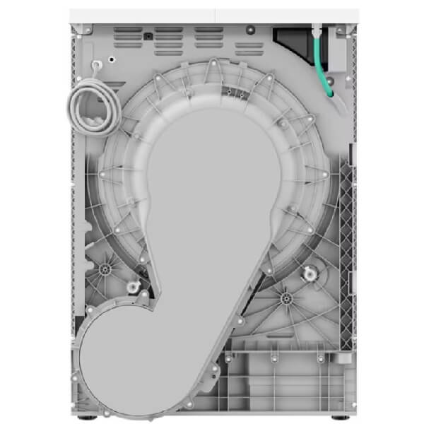 Washing Dryer Electrolux EW6D98BEJE, 8Kg, White