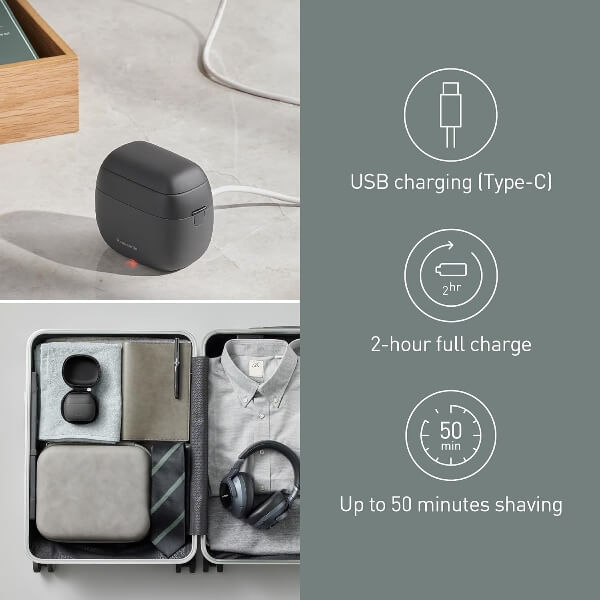 Mini Electric Shaver Panasonic ES-PV3B-K803 Palm-sized, Black